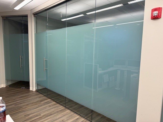 Brecksville OH 3M Privacy Matte Interior Film | Sunray Window Films